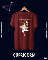 The ambitious capricorns printed t shirts