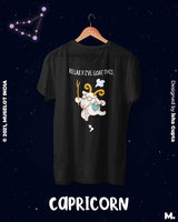 The ambitious capricorns printed t shirts