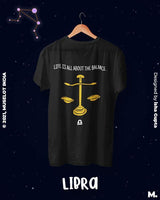 The balanced libras printed t shirts