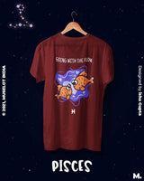 The creative Pisces printed t shirts