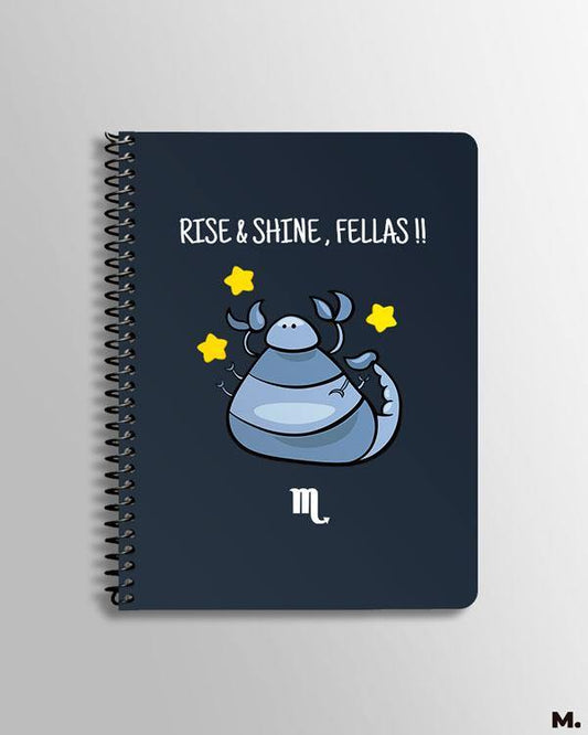 Printed notebooks - The dedicated scorpions  - MUSELOT