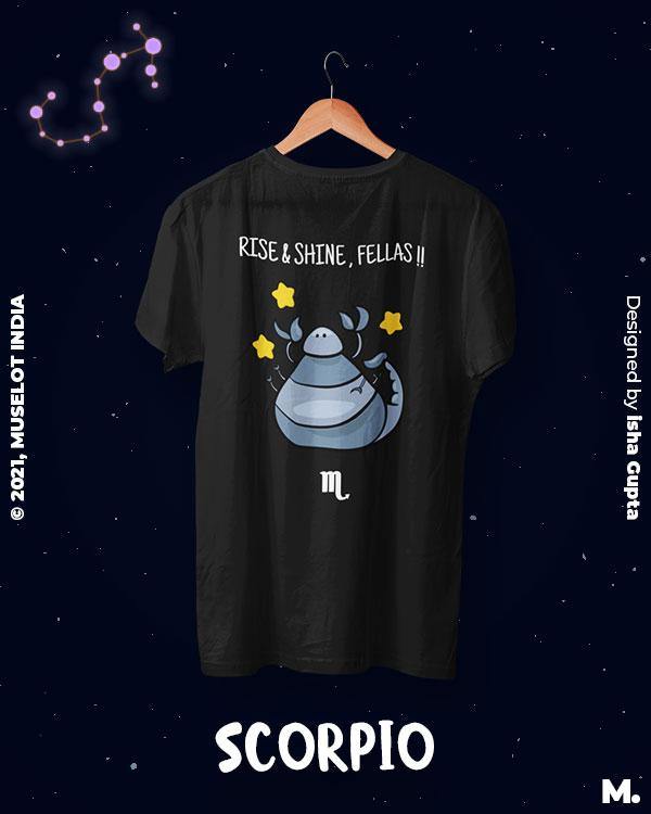 printed t shirts - The dedicated scorpions  - MUSELOT