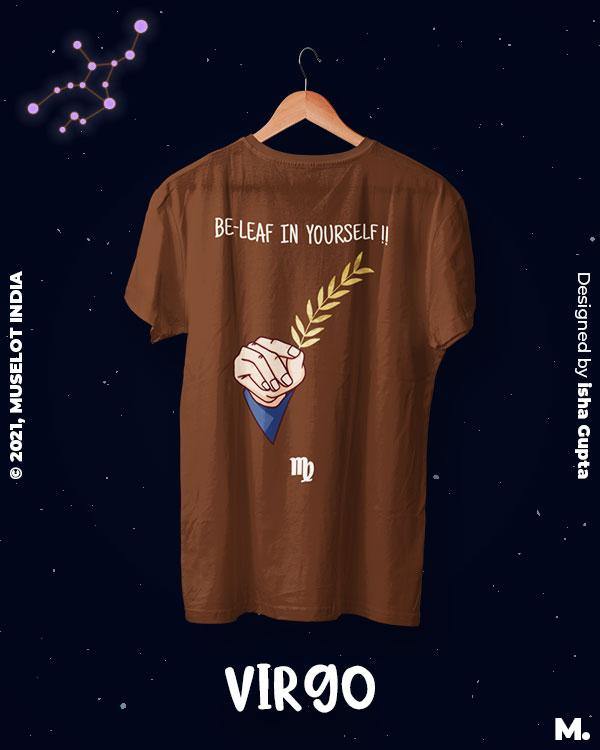 printed t shirts - The loyal Virgo  - MUSELOT