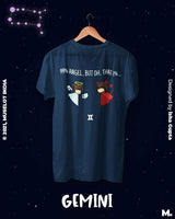 The mysterious gemini printed t shirts