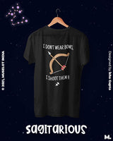 The problem-solving sagittarian printed t shirts