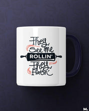 Printed mugs - They see me rollin, they flatin  - MUSELOT