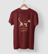 This is just yoga stuff printed t shirts