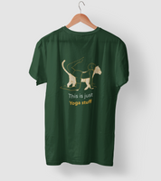 printed t shirts - This is just yoga stuff  - MUSELOT
