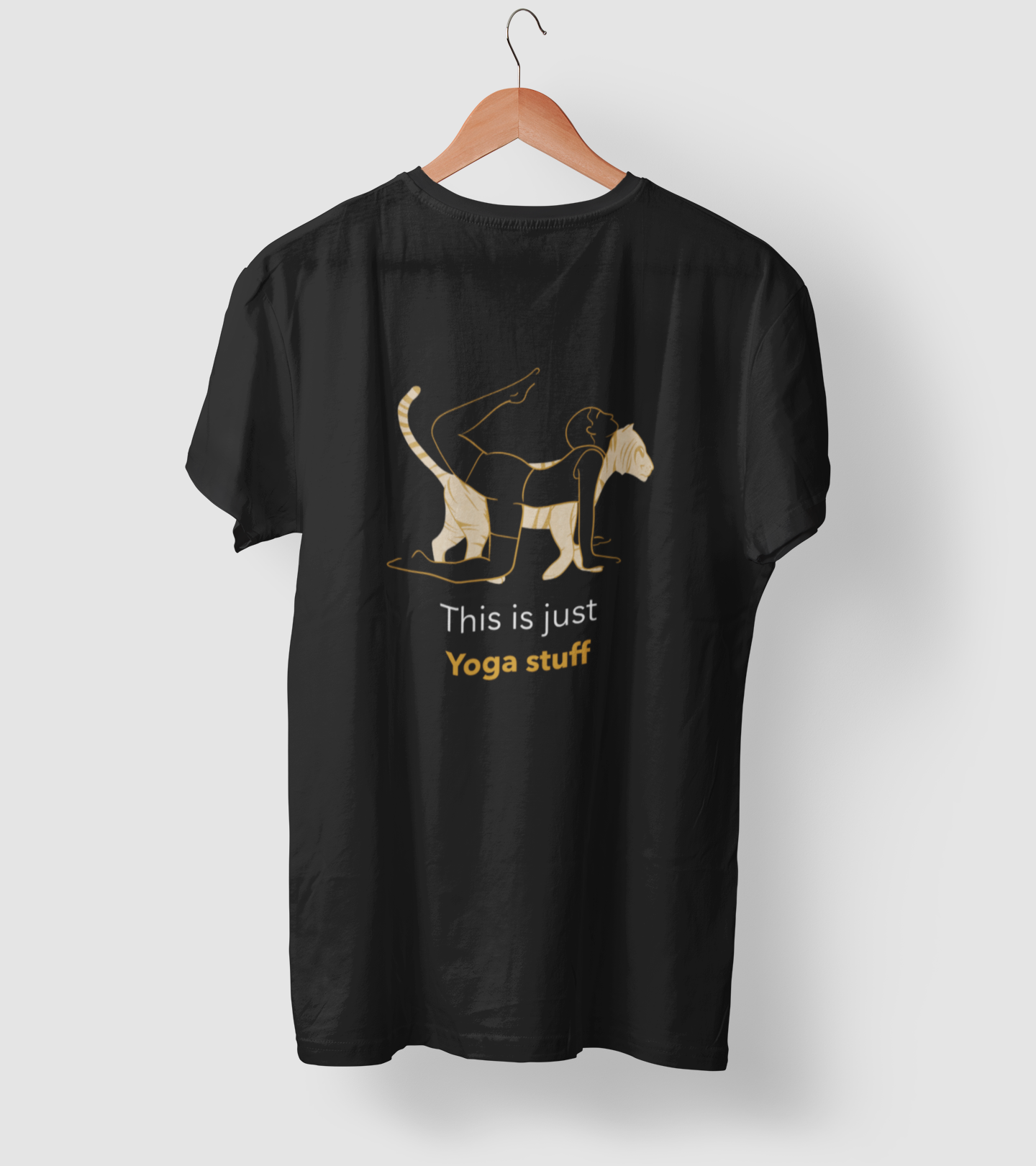 printed t shirts - This is just yoga stuff  - MUSELOT