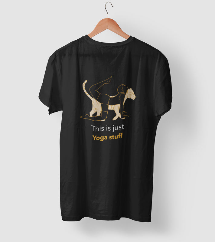 printed t shirts - This is just yoga stuff  - MUSELOT