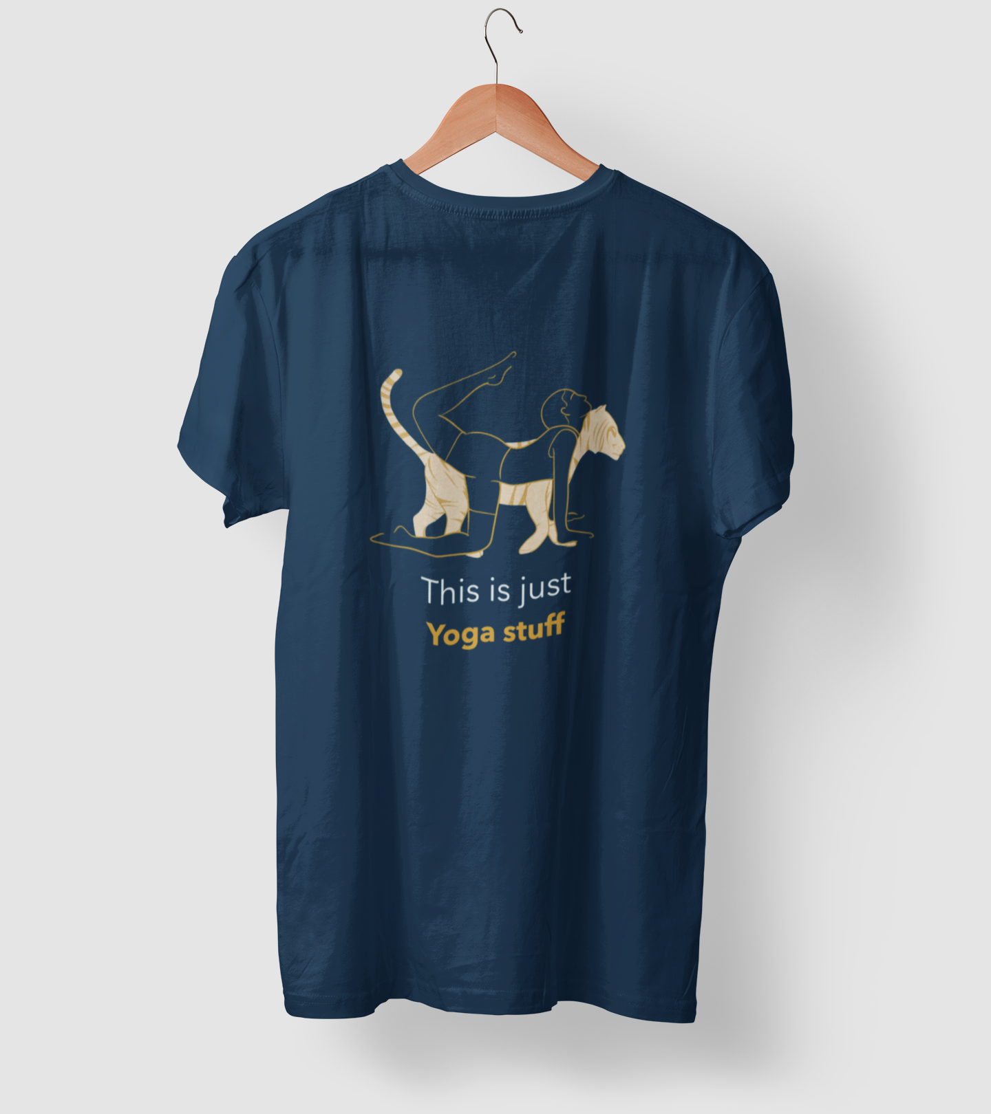 printed t shirts - This is just yoga stuff  - MUSELOT