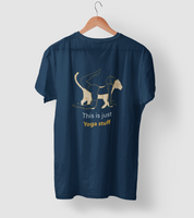 printed t shirts - This is just yoga stuff  - MUSELOT
