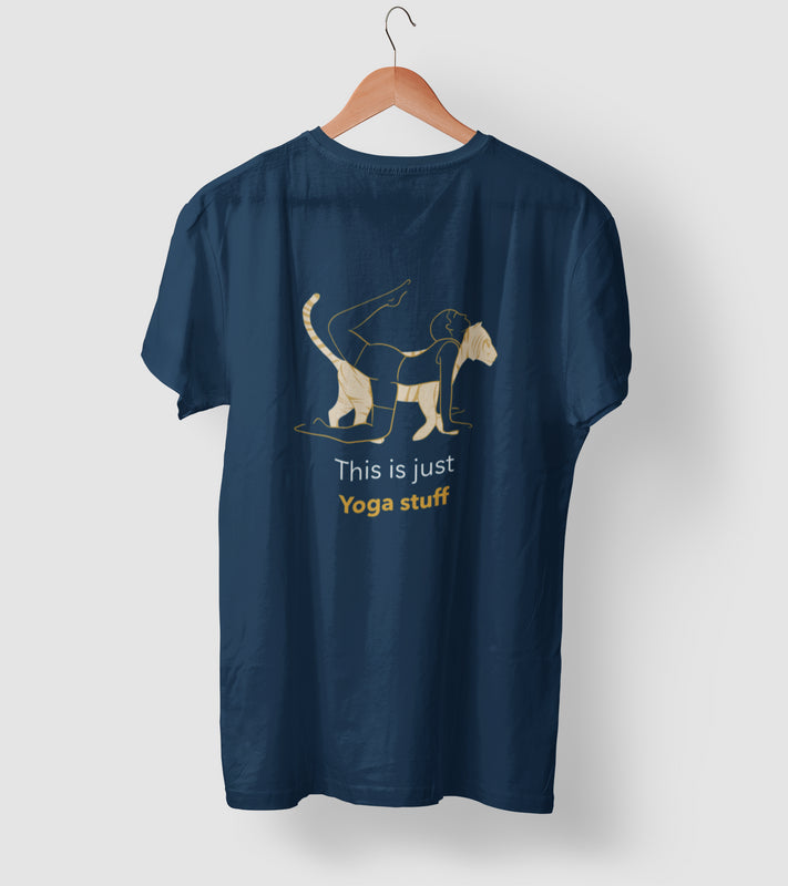 printed t shirts - This is just yoga stuff  - MUSELOT