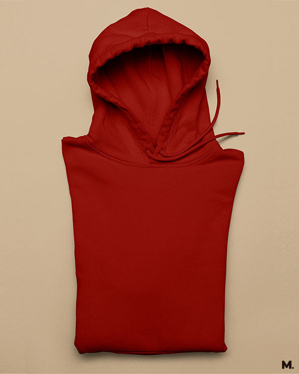 Plain maroon hoodies for men and women online - Muselot