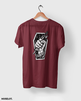 Work or die printed t shirts