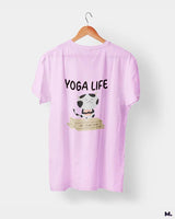 Yoga life - 100% organic catnip printed t shirts