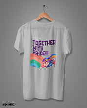 Muselot's Together with pride printed t shirts for LGBTQ pride. 