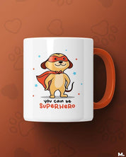 Printed mugs online  - You can be Superhero  - MUSELOT