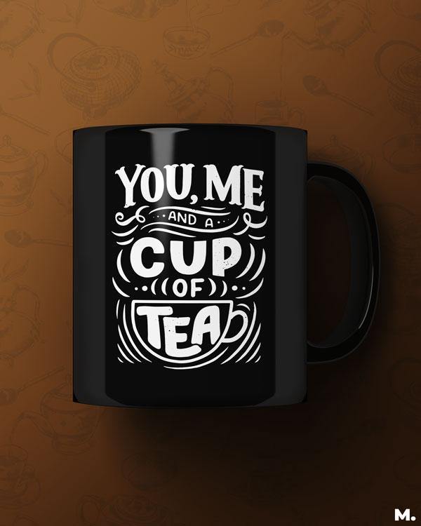 Printed mugs - You, me and a cup of tea  - MUSELOT