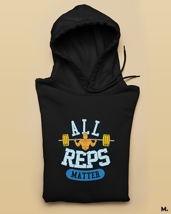 Printed hoodies - All reps matter  - MUSELOT