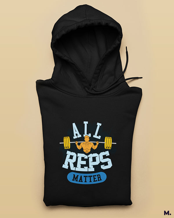 Printed hoodies - All reps matter  - MUSELOT