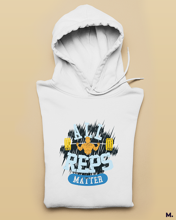 Printed hoodies - All reps matter  - MUSELOT