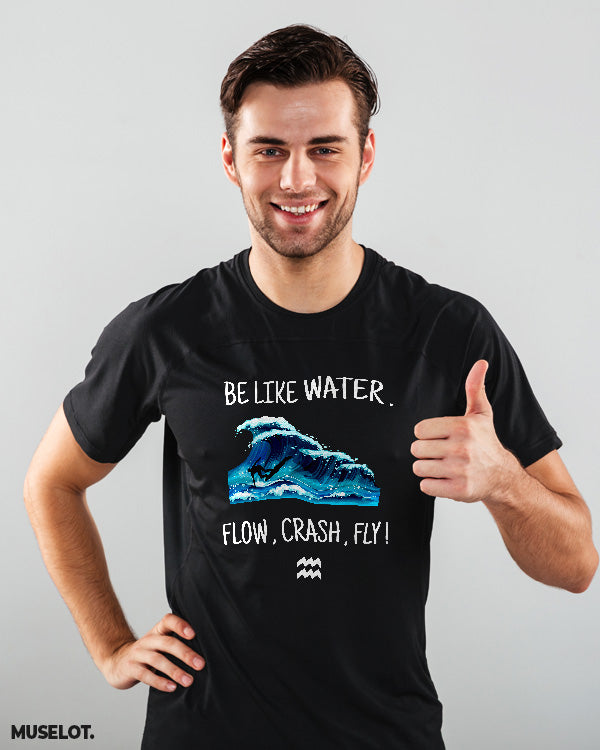 The adaptable aquarius printed t shirts