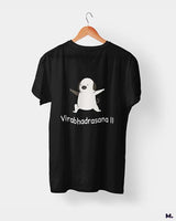 Virabhadrasana printed t shirts