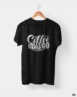 Coffee to go printed t shirts