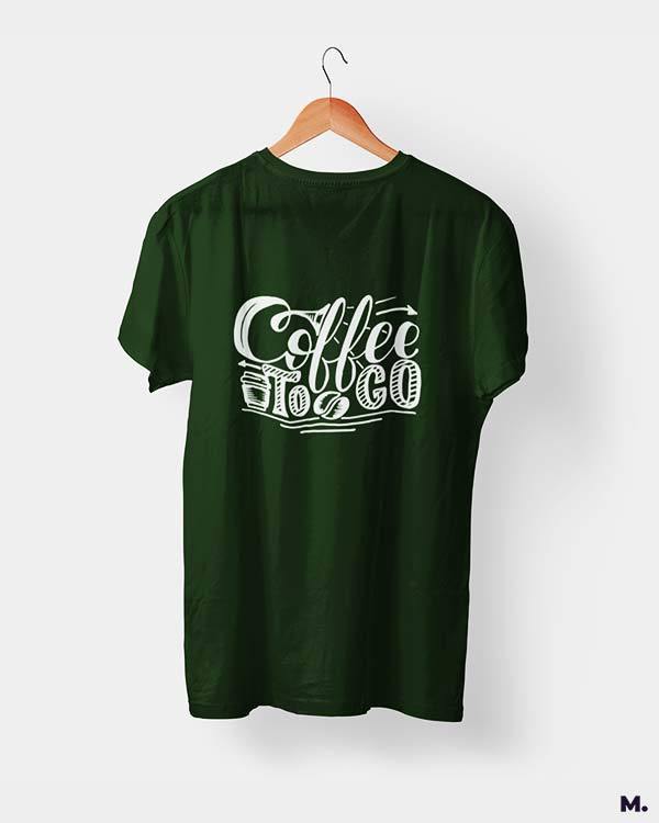 printed t shirts - Coffee to go  - MUSELOT