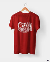 Coffee to go printed t shirts