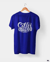 Coffee to go printed t shirts