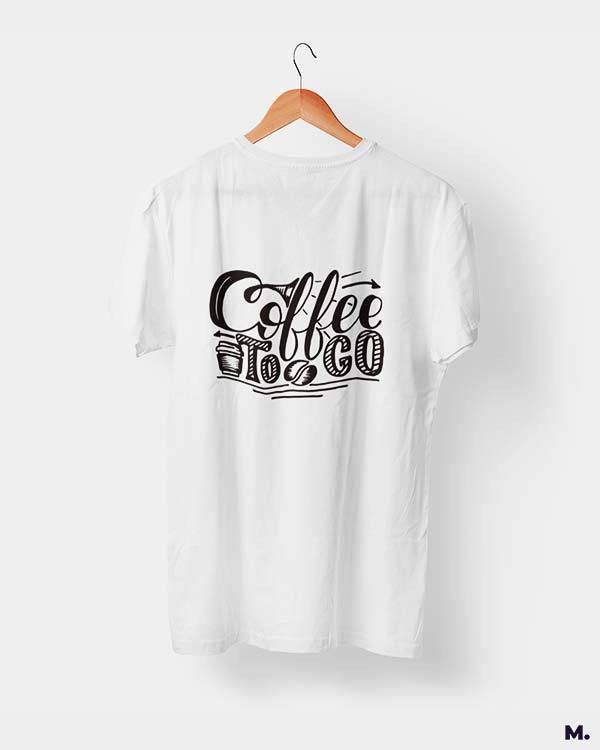 printed t shirts - Coffee to go  - MUSELOT