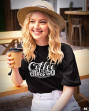 printed t shirts - Coffee to go  - MUSELOT