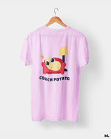 Couch potato printed t shirts