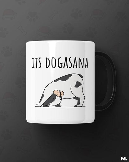 Printed mugs - Its dogasana  - MUSELOT