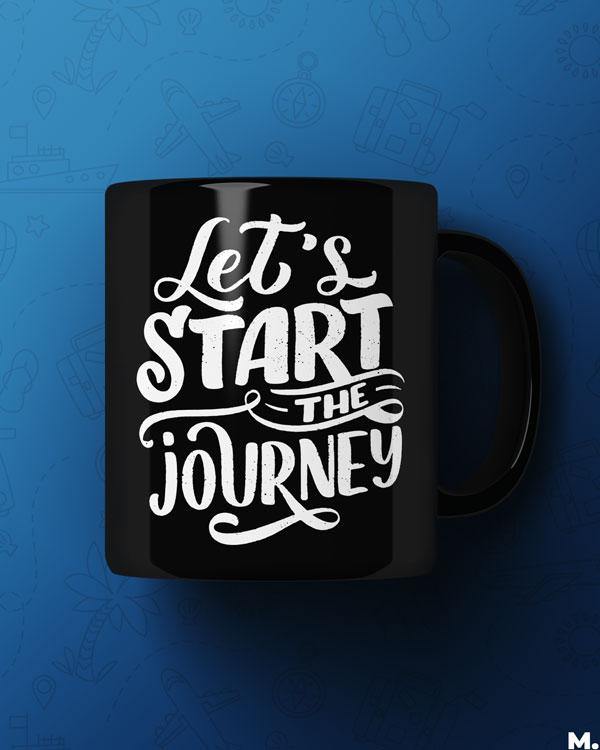 Printed mugs - Let's start the journey  - MUSELOT