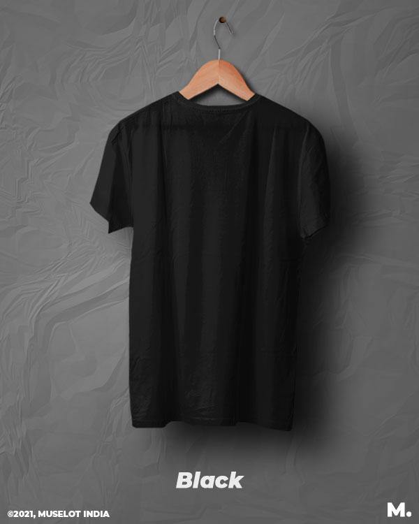 Plain black t shirt for mens