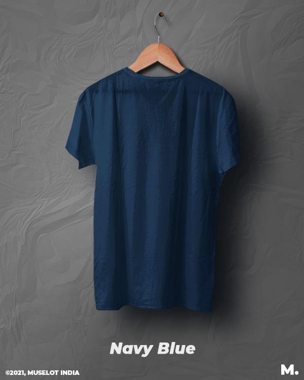plain t shirts - Plain navy blue mens t shirt  - MUSELOT