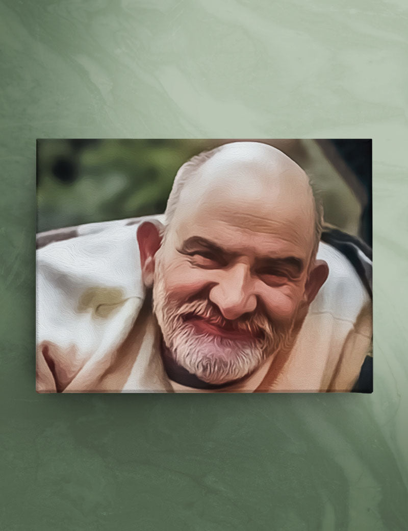 Neeb karori baba acrylic canvas art - Muselot