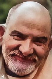Neeb karori baba acrylic canvas art - Muselot