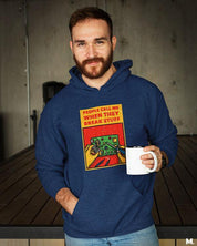 Navy blue printed hoodies for mechanical engineers - People call me when they break stuff - MUSELOT