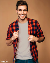 Plain grey mens t shirts
