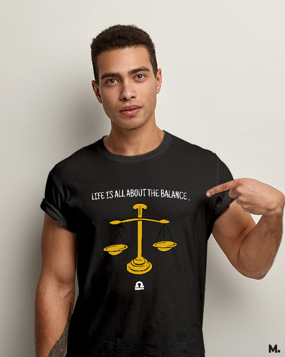 The balanced libras printed t shirts