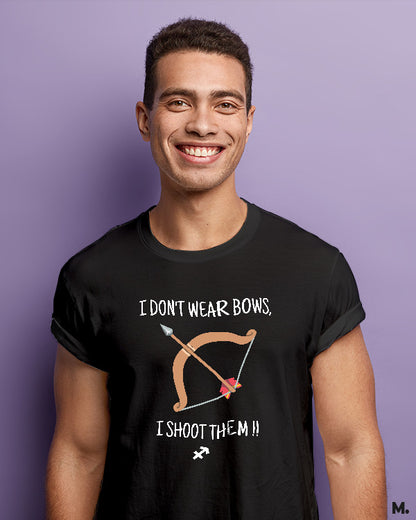 The problem-solving sagittarian printed t shirts