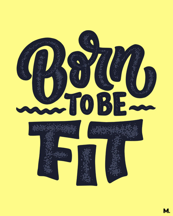 Printed hoodies - Born to be fit - MUSELOT